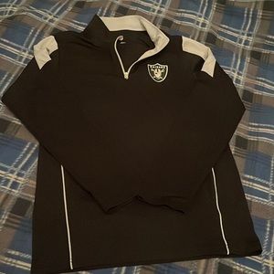 Raiders half zip